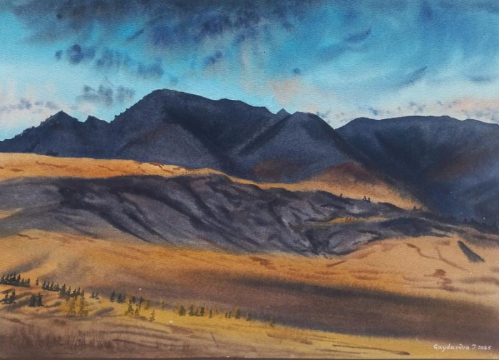 "Все думают, что я живу в горах". Как художница через картины исследует энергию Алтая