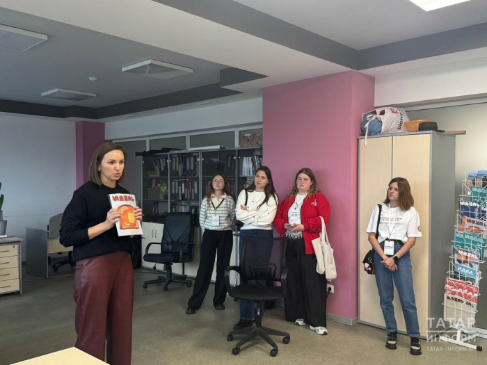 Луганскиның яшь белгечләре «Татмедиа» медиахолдингы эше белән танышты