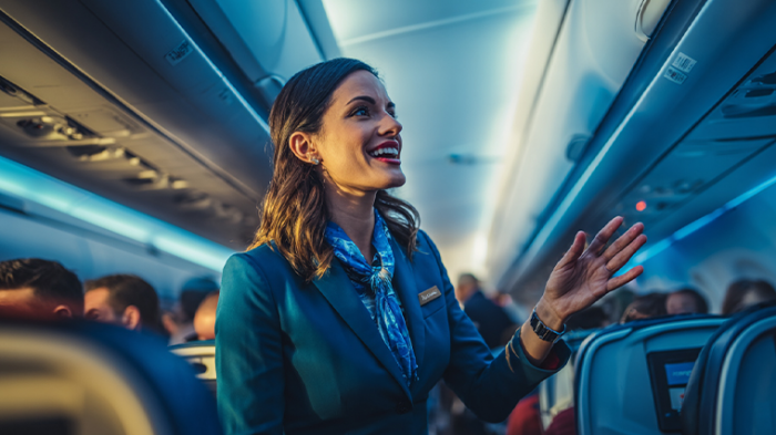 Новый год в небе: как пассажиры и экипаж встречают праздник в самолете