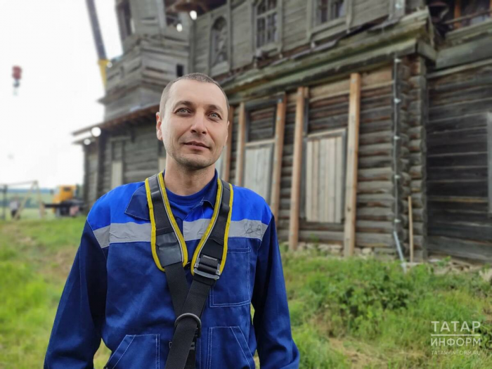 В РТ волонтеры работают над изучением и реставрацией деревянного храма XIX века