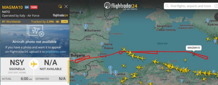 «Следите за оповещениями»: дрон-разведчик НАТО снова над Черным морем — и подает сигнал бедствия