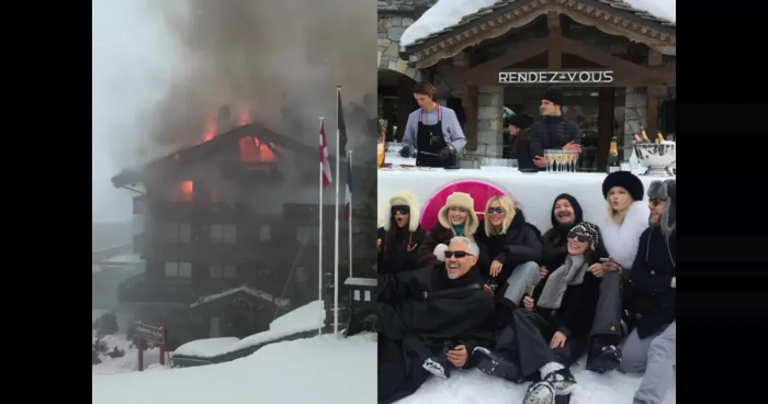 В Куршевеле сгорел отель с бутиком "Рандеву", где прошла скандальная вечеринка с российскими звёздами