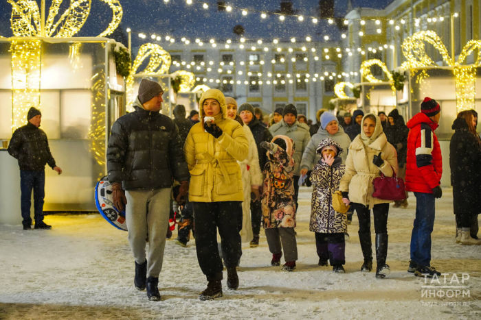 С наступающим! – Казань в новогоднем убранстве