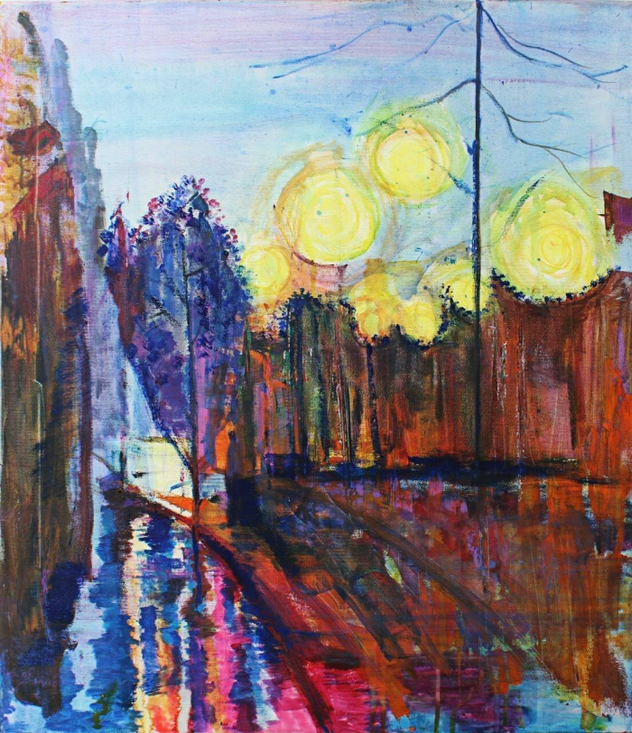 Художник из Иваново везет в Казань выставку «Небесная мозаика» – и это живопись