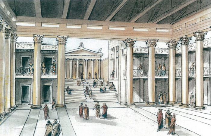 В Италии нашли базилику, построенную Витрувием