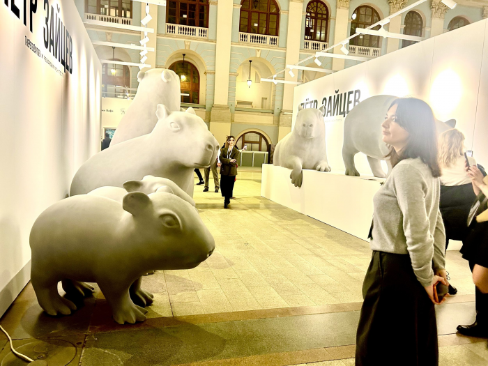 Арт-Россия: единорог из коряги, капибары-атланты и визуальный интерфейс