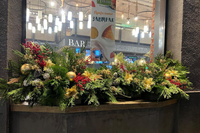 Раннее зимнее оформление помогло московским ресторанам привлечь больше клиентов