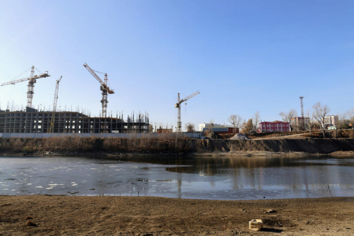 Последняя осень. Барнаульский Ковш в октябрьском забвении