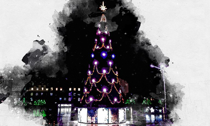 Главные новогодние ели Орла через призму времени