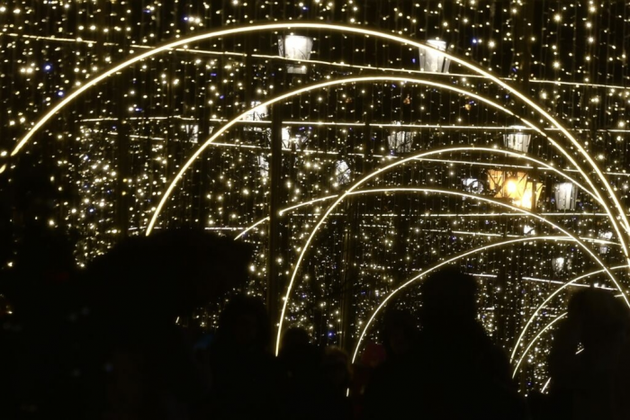 В Петербурге создали больше десятка мест для уникальных новогодних фото