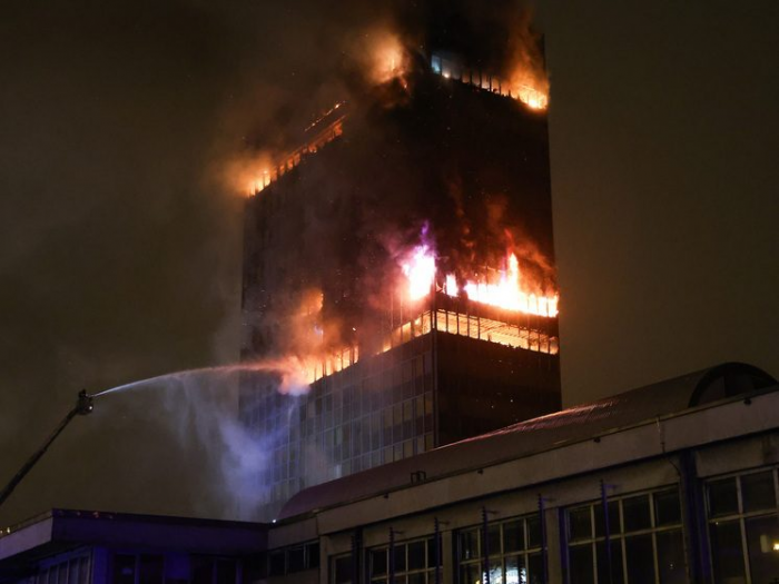 За несколько часов пожар уничтожил символ хорватской столицы