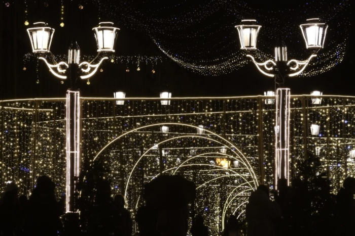 В Петербурге создали больше десятка мест для уникальных новогодних фото