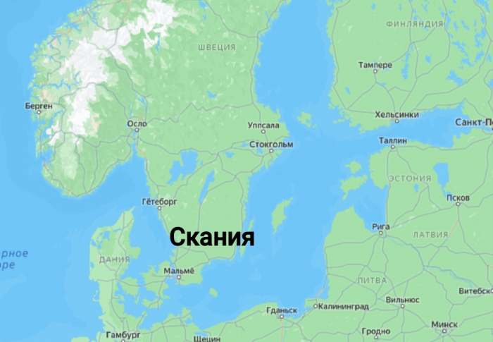 Интересный факт об о. Фальстер, возле которого Россия стреляла при появлении вертолёта НАТО.