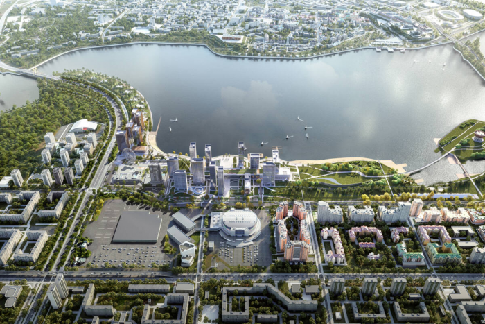 На Казанке появится новый район — с небоскребом, набережной и яхтенной мариной