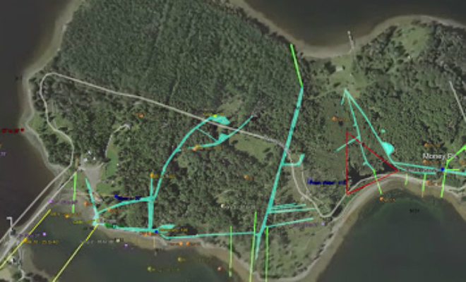 Старатели начали поиск золота на необитаемом острове, а обнаружили сеть тоннелей, которой нет не карте