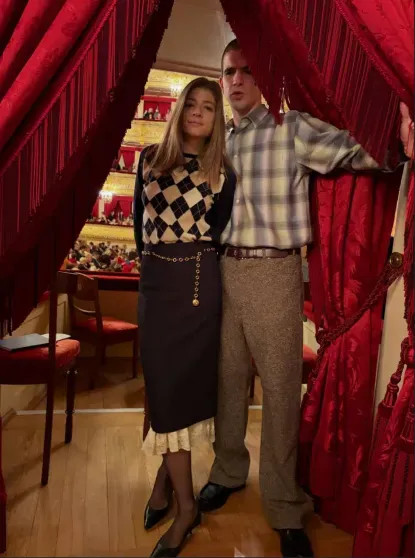 Саша Новикова и Федук с дочерью, Агата Муцениеце и Пётр Дранга, Антон и Елена Пинские, Карина Нигай и все-все смотрят "Щелкунчик" в Большом театре