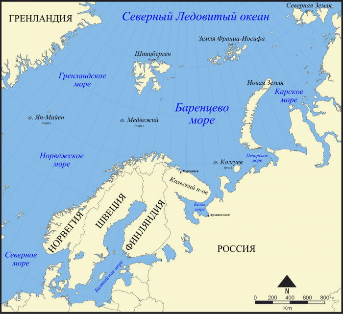 Все моря России: сколько их на самом деле?