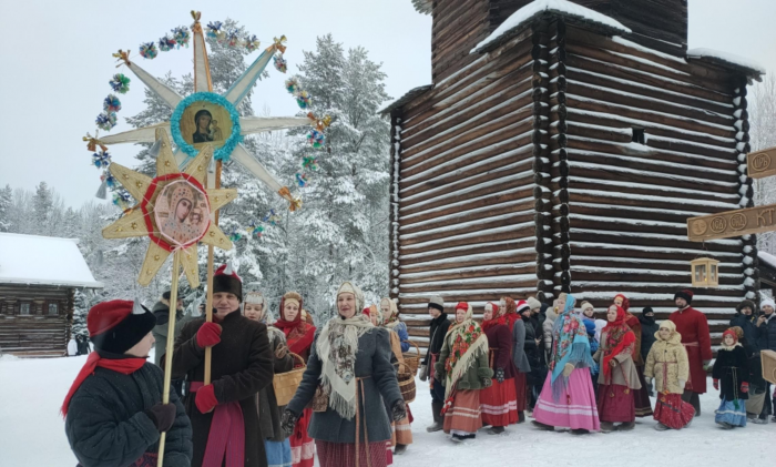 Новогодние каникулы привлекли тысячи туристов в Архангельскую область