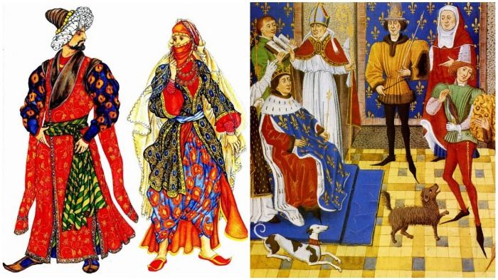 Зачем в старину мужчины носили обувь с длинными носами