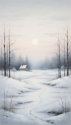 Красивые зимние обои для телефона: 80+ вертикальных картинок на заставку для уютного настроения
