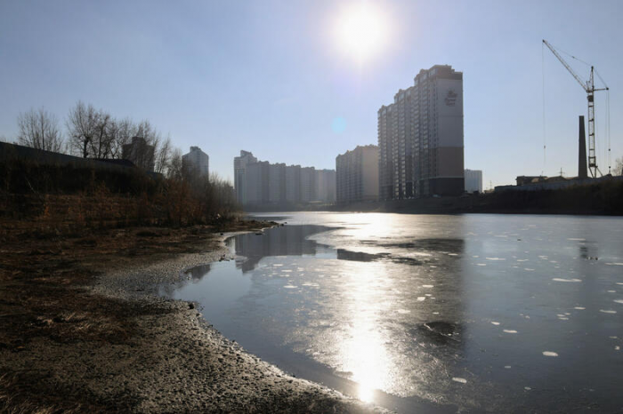 Последняя осень. Барнаульский Ковш в октябрьском забвении