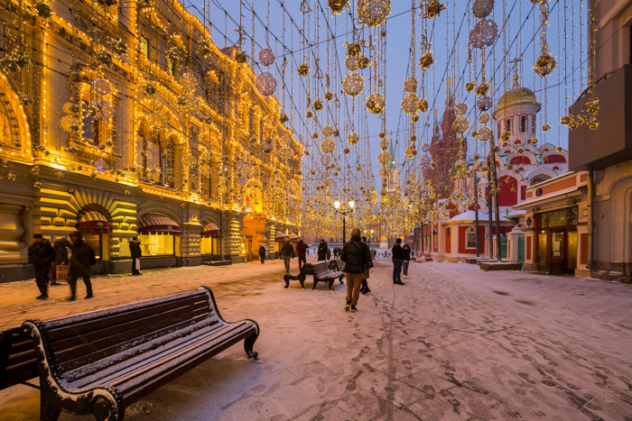 Новогодние уголки Москвы: маршруты для неспешных прогулок