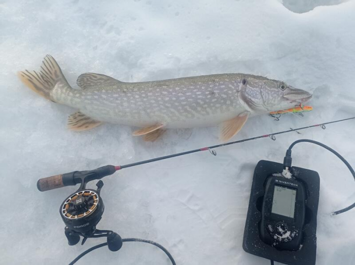 В Алтайском крае рыбаки продемонстрировали впечатляющий зимний улов