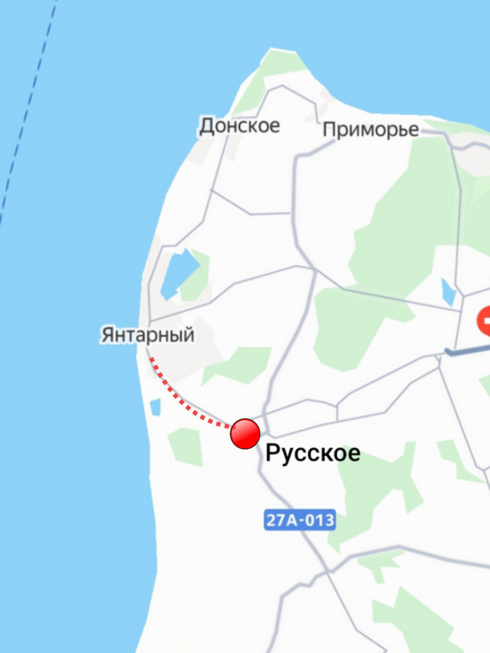 Интересные факты о посёлке Янтарный, возле которого на берег выбросило сухогруз.