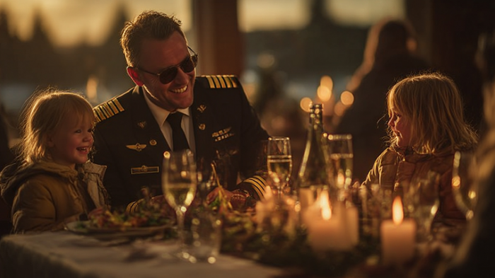 Новый год в небе: как пассажиры и экипаж встречают праздник в самолете