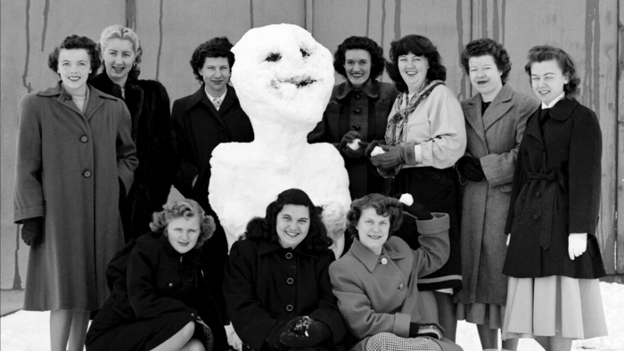 Откуда появился снеговик