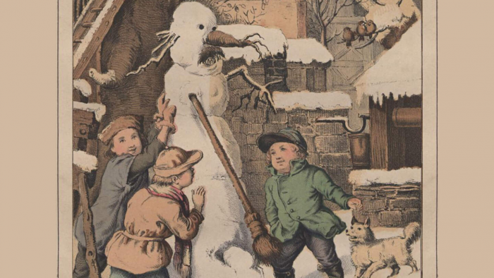 Откуда появился снеговик