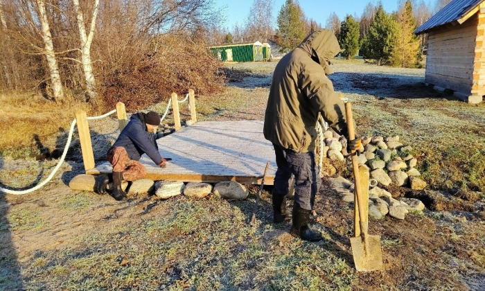 В Пинежском заповеднике появились современный причал и экотропа