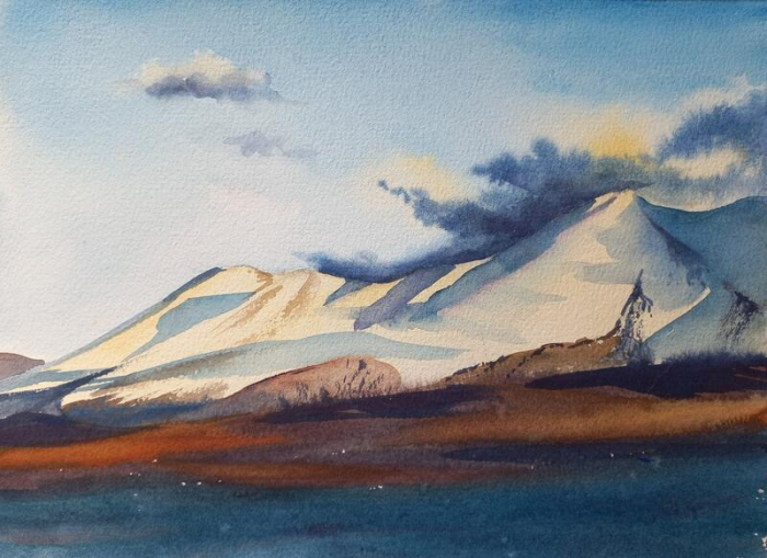 "Все думают, что я живу в горах". Как художница через картины исследует энергию Алтая