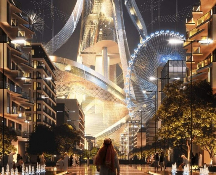 Рендеры двухкилометровой башни Rise Tower, которая станет самым высоким зданием планеты