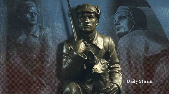 ​​Скульптуры Манизера: как народ превратил овчарку в добермана и где воевала молодежь, которая позировала мастеру