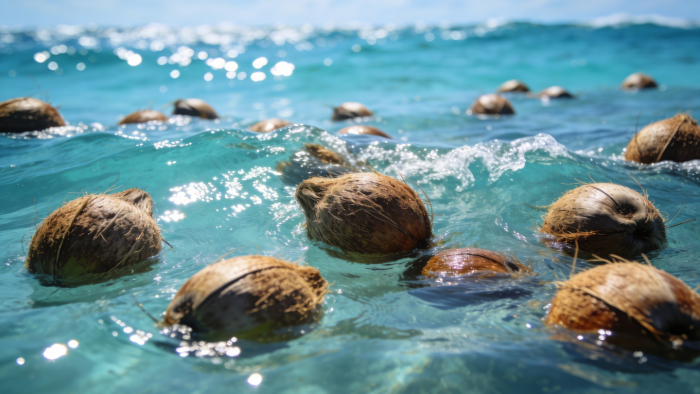 Кто и зачем бросает в море кокосы