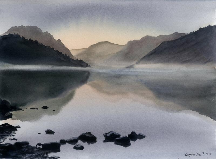 "Все думают, что я живу в горах". Как художница через картины исследует энергию Алтая