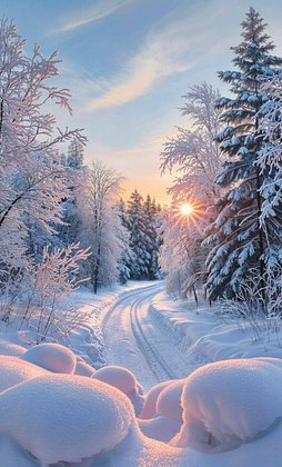 Красивые зимние обои для телефона: 80+ вертикальных картинок на заставку для уютного настроения