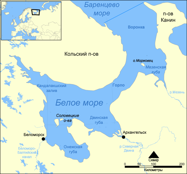 Все моря России: сколько их на самом деле?