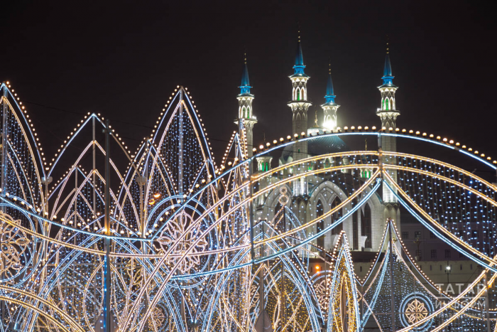 С наступающим! – Казань в новогоднем убранстве