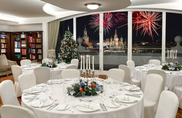 Новогодняя ночь в ресторанах Москвы