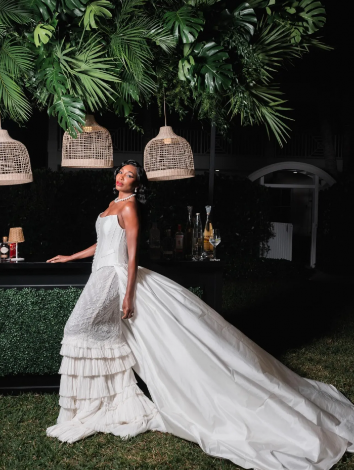 Сменила 10 платьев и получила яхту в подарок от сестры: как прошла свадьба теннисистки Винус Уильямс