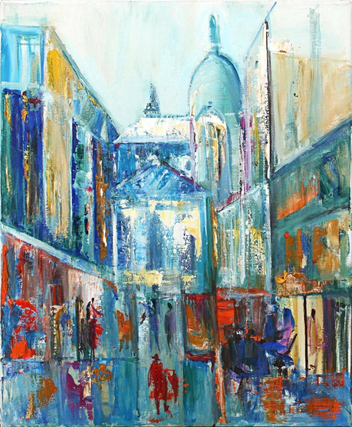 Художник из Иваново везет в Казань выставку «Небесная мозаика» – и это живопись