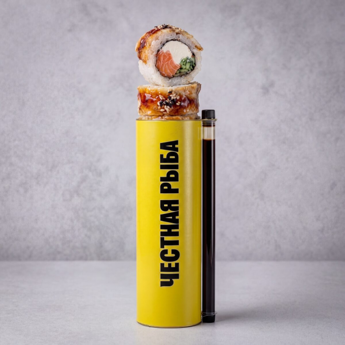 Стритфуд по новому: роллы-тубусы и рыбный бургер в «Честной Рыбе»