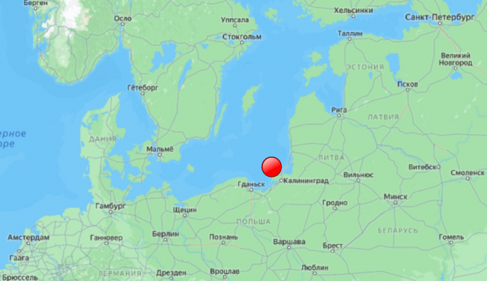 Интересные факты о посёлке Янтарный, возле которого на берег выбросило сухогруз.