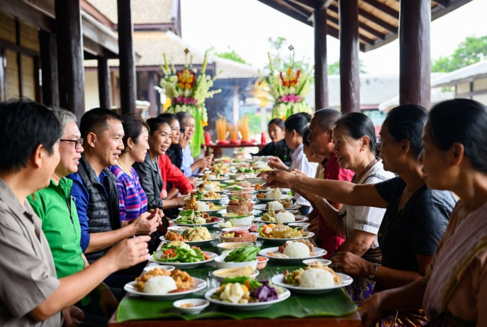 Туристы в Таиланде перепутали похороны с фестивалем еды, пишет The Bangkok Post