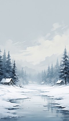 Красивые зимние обои для телефона: 80+ вертикальных картинок на заставку для уютного настроения