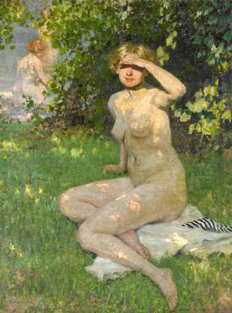 Обнаженная натура в изобразительном искусстве разных стран. Часть 1.