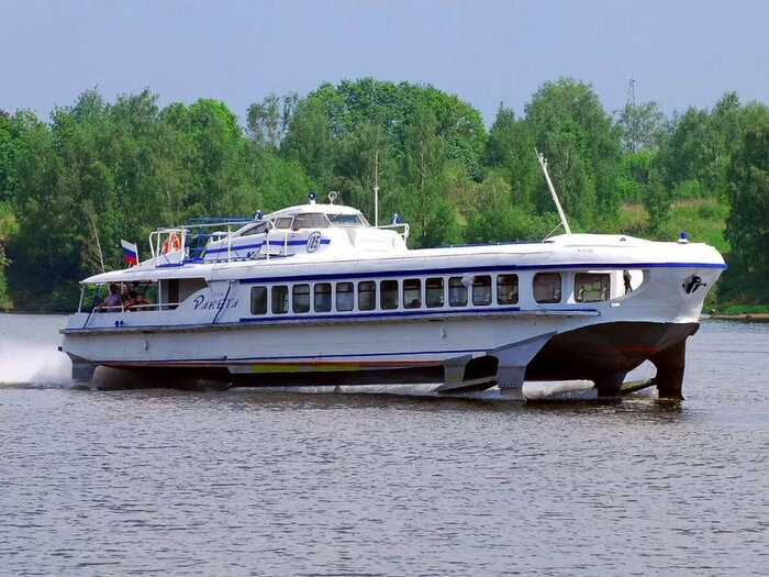 5 судов на подводных крыльях, бороздивших воды СССР