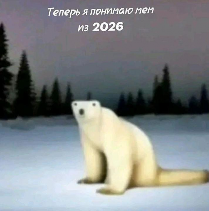 Почему школьники боятся мема «Белый медведь 2026», и в чем его смысл